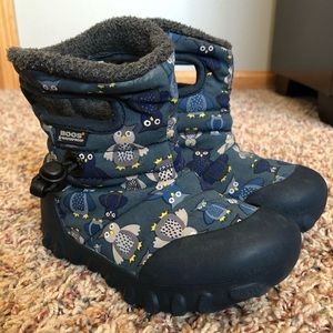Bogs Toddler Bmoc Puff Owl Boots